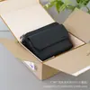 Bolsa mensageiro de couro bovino preto para homens, estilo L donkey, para trabalho e dia a dia, bolsa de ombro mensageira, alta qualidade, foto real
