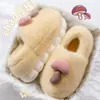 Pantuflas de algodón engrosado que cubren el talón para hombre, otoño e invierno, con felpa adicional, para interiores, del hogar, del hogar, zapatos de algodón cálidos de suela gruesa para mujer