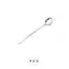 Cuchara de mango largo, Cuchara para remover, Cucharita de café, Palillo removedor extendido de acero inoxidable estilo japonés, Cucharita de café, Cuchara de mango largo para miel