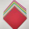Papel Origami Quadrado Colorido para Artesanato Infantil, Papel Colorido para Tsurus de Papel, Papel Artesanal Colorido para Tsurus de Papel Origami para Jardim de Infância