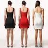 C7593 Transfronteiriço Aliexpress Amazon Moda Europeia e Americana Roupas Femininas Elegante Vestido Bodycon com Strass Saia Curta