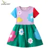 Verano 2026 Nuevo Vestido de Ropa Infantil Vestido de Punto de Manga Corta para Niños Vestido para Niñas Distribución y Dropshipping de Ropa Infantil Europea y Americana