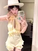 2026 Nuevo Traje de Baño Enterizo Triangular Conservador para Mujer Cubriendo el Vientre y Aspecto Adelgazante Traje de Baño para Resort de Playa Aguas Termales Envío Directo