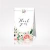 Lb085 Flores de Casamento Amazon Bênção de Boa Sorte Melhores Desejos Presente Saco de Embalagem de Papel Kraft