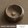 Pequeño Quemador de Incienso para Viajes y Uso en Interiores, Hecho de Sándalo Negro con Múltiples Agujeros, Soporte para Incienso en Barra, Mini Soporte para Incienso de Sándalo y Madera de Agar