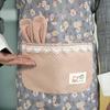 Avental Personalizado Impermeável de Manga Longa Algodão Bambu Moderno Respirável Resistente ao Desgaste Anti-Manchas Cobertura de Avental Doméstico Fabricante