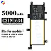 Adecuado para Batería de Laptop Asus Fl8000U/A580U/B X/R542U/V587U C21N1634 Al por Mayor