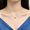 Collar Minimalista de Lujo con Forma de Cintura para Mujer, Estilo Influencer de Tiktok, Colgante de Perla de la Fortuna, Cadena para Clavícula, Acero de Titanio Chapado en Oro de 14K