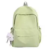 Mochila escolar casual estilo japonés para niñas, adecuada para estudiantes de secundaria, preparatoria y universidad, mochila ligera de viaje