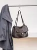 Piel de Vaca de Primera Capa 2026 Otoño/Invierno Nuevo Bolso de Hombro Individual de Cuero Genuino para Mujer Bolso Grande Transfronterizo para Axila Bolso Cruzado