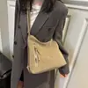 Moda de Invierno 2025 Color Sólido Casual Casual Gran Capacidad Mochila Cruzada de Hombro Múltiple para Mujer