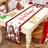 Toalha de Mesa de Halloween Transfronteiriça, Toalha de Mesa de Feriado de Alta Qualidade, Decoração de Cena com Estampa de Natal, Decoração para Mesa de Jantar da Sala de Estar Personalização
