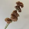 5 peces koi y peonías para decoración de lugar de boda, arreglos de flores de seda, decoración suave, cascada de flores en techo y suelo, paisajismo de mar de flores
