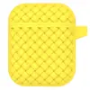 Adecuado para Apple AirPods 2ª Generación Funda Protectora Auriculares Inalámbricos Bluetooth Carcasa Suave de Silicona Bolso de Cosméticos Tejido