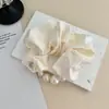 Diadema Retro de Perlas Francesa para Mujer, Cuerda para el Cabello de Alta Elasticidad y Duradera, Diadema de Bola, Elegante Diadema de Goma
