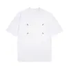 Fornecimento Exclusivo Transfronteiriço de Camisetas de Manga Curta 100% Algodão Digital Mm6 Maison Margiela para Homens e Mulheres