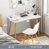 Escritorio para Estudiantes, Mesa Pequeña Sencilla para Dormitorio para Uso Doméstico, Escritorio de Estudio y Escritura para Casa de Alquiler, Escritorio Sencillo para Computadora de Escritorio