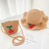 Sombrero para Niños Nuevo Sombrero de Sol de Princesa para Niñas Verano Delgado Primavera y Otoño Protector Solar para Bebés Sombrero de Pescador Bolsa