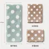 Toalla facial y de baño de secado rápido con estampado de lunares hecha a medida, toalla suave de forro polar coral para lavar la cara, altamente absorbente