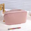 Bolsa de Maquiagem em Formato de Almofada, Bolsa Portátil de Viagem à Prova d'Água para Artigos de Higiene Pessoal, Bolsa de Mão para Artigos de Higiene Pessoal, Bolsa de Maquiagem de Grande Capacidade