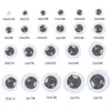 Muñecos de Animales de Varios Tamaños 4-50mm con Respaldo Adhesivo, Muñecos Movibles Autoadhesivos Hechos a Mano para DIY con Ojos Grandes