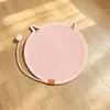 Ninho de Gato com Corda de Algodão para Animais de Estimação, Confortável para Brincar e Dormir Tudo-em-Um, Tapete de Dormir de Corda de Algodão Trançada, Arranhador para Gatos, Resistente ao Desgaste e Resistente a Arranhões