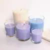 Portavelas transparente de 200 ml vela emocional taza vacía simple portavelas de aromaterapia taza de vidrio para hotel