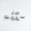 Suministro de Interruptores con Forma de Barco, Tipo Delgado 9.5*21mm 3 Pines 3 Posiciones Interruptor Basculante Delgado, Interruptor Blanco de 3 Posiciones con Pines Cortos
