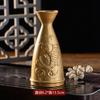 Juego de Olla de Vino y Copas de Vino de Cobre Dinghao para Uso Doméstico, Estilo Tradicional, Copa del Dios de la Riqueza, Copa de Ofrenda, Suministros para Templos Budistas, Productos de Cobre al por Mayor