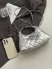 Bolsas Modernas, Simples e Versáteis, Design de Nicho Tendência Transfronteiriça, Bolsa de Ombro com Fivela de Fecho em Forma de Diamante, Bolsa Transversal, Bolsa de Mão