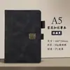 Cuaderno A5 de Gama Alta con Logo Personalizado, Cierre Magnético de Solapa Engrosada, Bloc de Notas para Reuniones de Negocios, Diario