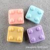 Acessórios de resina Tetris chaveiro de quebra-cabeça acessórios para capa de celular diy Pacote de material de cola cremosa DIY atacado