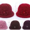 Nuevo sombrero de invierno para mediana edad y ancianos, sombrero de invierno para mujer, sombrero de lana, sombrero de esposa, sombrero de señora mayor, sombrero de algodón cálido a prueba de frío