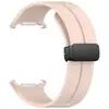 Para Samsung Galaxy Watch7 Ultra Pulseira de Relógio de Silicone Ultra47MM Ranhura Fivela Magnética Pulseira de Pulso