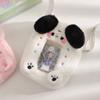Portatarjetas de peluche de gran capacidad de dibujos animados japoneses y coreanos para almacenamiento de tarjetas pequeñas para seguir estrellas, tarjetero, monedero lindo, bolsa para bebé para caminar, bolsa para el dolor para mujeres