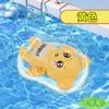 Brinquedos de Banho Infantis Transfronteiriços Bebê Brincando na Água Peixe-Palhaço Animal que Nada a Corda Banheiro Brincadeiras na Água Brinquedos Pequenos