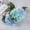 Liquidação com 90% de Desconto Buquê de Rosa Dália Flores Artificiais Estilo Ins Flores Realistas Fabricante Decoração de Casa Casamento Transfronteiriço Atacado