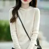 2025 Nuevo Otoño e Invierno Año Nuevo Sudadera con Capucha Roja Tejido de Lana Pura para Mujer Holgada Rayada Sudadera con Capucha de Cachemira de Manga Larga