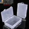 Caja de plástico transparente para accesorios de somier, caja de almacenamiento para piezas de baterías, caja de clasificación de herramientas