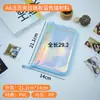Fichário A5 com Zíper Planejador de PVC Álbum de Fotos Porta-Cartões Portátil Álbum de Cartões de Ídolo Foto Fabricante