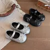 Zapatos de Princesa de Moda Versátiles con Lazo para Niñas, Nuevos para Primavera y Otoño 2026, Suela Suave, Zapatos Bajos Cómodos
