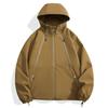Jaqueta de Exterior Masculina e Feminina Nova Removível à Prova de Vento Impermeável Jaqueta de Outono e Inverno Masculina Roupa de Montanhismo para Casal