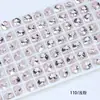 Dongzhou Crystal 8mm Fondo Plano Corte Fuego Artificial Diamante Redondo Superficie de Rejilla Colorida K9 Diamante de Vidrio Brillante al por Mayor Decoraciones para Arte de Uñas