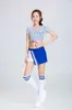 Traje de Bebé de Fútbol Copa Europea de Discoteca Disfraz de Porrista Porrista Femenina ds Traje de Performance Uniforme de Performance