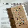 Mini Laço Acessórios para Nail Art Populares na Internet Estilo Francês Pequeno Gravata Borboleta Cor Tamanho Mistura de Cores Acessórios para Unhas Diamante de Resina