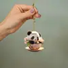 2025 Novo Pingente Acrílico Plano Transfronteiriço para Carro Pingente para Mochila Suporte Chaveiro Pingente para Carro