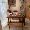 Nova Mesa de Chá para Varanda Estilo Chinês 2025 Novo Modelo Conjunto de Mesa de Chá Zen Pequena de Madeira de Nogueira para Uso Doméstico por Mai Taibao