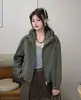 Chaqueta con capucha de moda estilo coreano para mujer, nuevo modelo otoño 2026, corte holgado, juvenil, elegante, chaqueta versátil