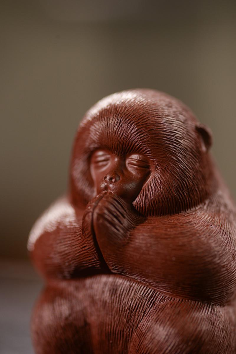 猴子拉毛大红袍猴子1120