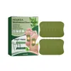 Adesivo para os Pés de Artemísia Houkea Fórmula Artemísia Vinagre de Bambu Cuidado Suave e Nutritivo Massagem para os Pés Adesivo Cuidado Corporal